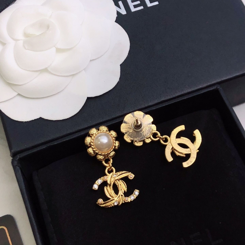 Ch*el earrings